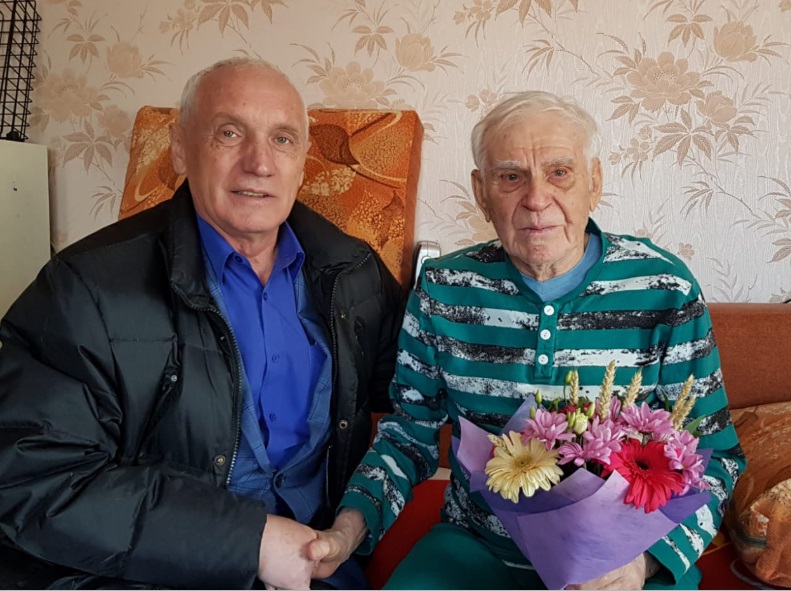 Свое 95-летие отметил ветеран Великой Отечественной войны Марченко Василий Федорович